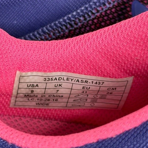 Vionic Adley Walking Sneakers Mesh Knit Purple Pink Women's Shoe Size 9 Wide - Picture 9 of 12